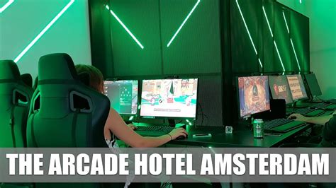 retro gaming hotel amsterdam